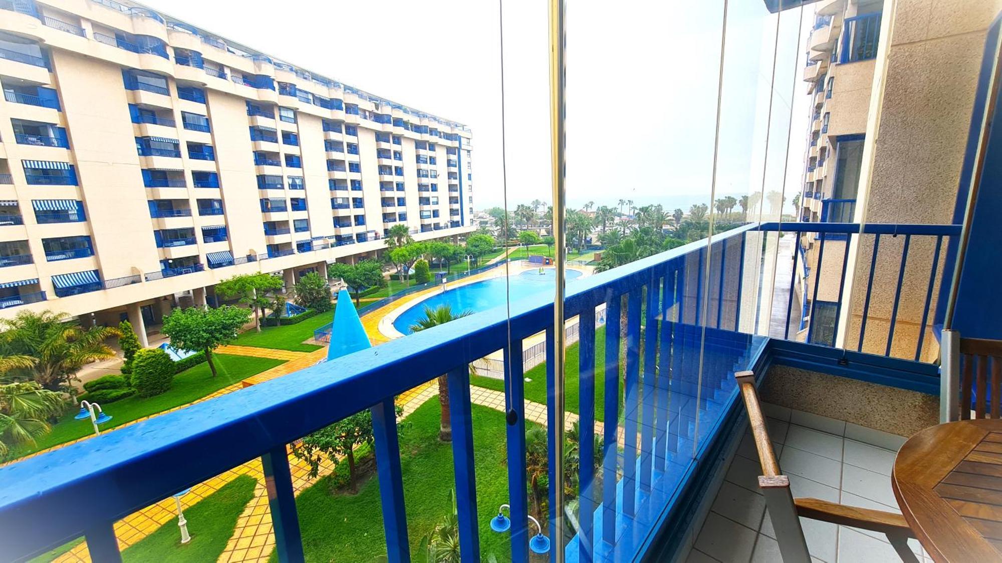 Beach Valencia Luxury D15-9 Apartment With Terrace And Sea Views With Two Rooms Экстерьер фото